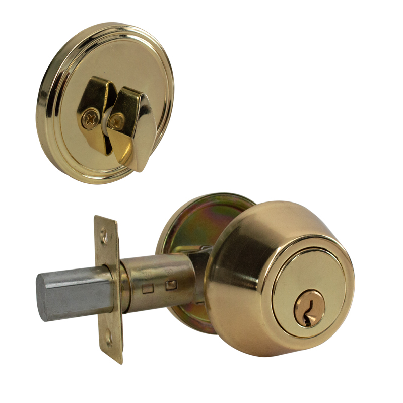 Cerrojo de Seguridad - Bronce Pulido