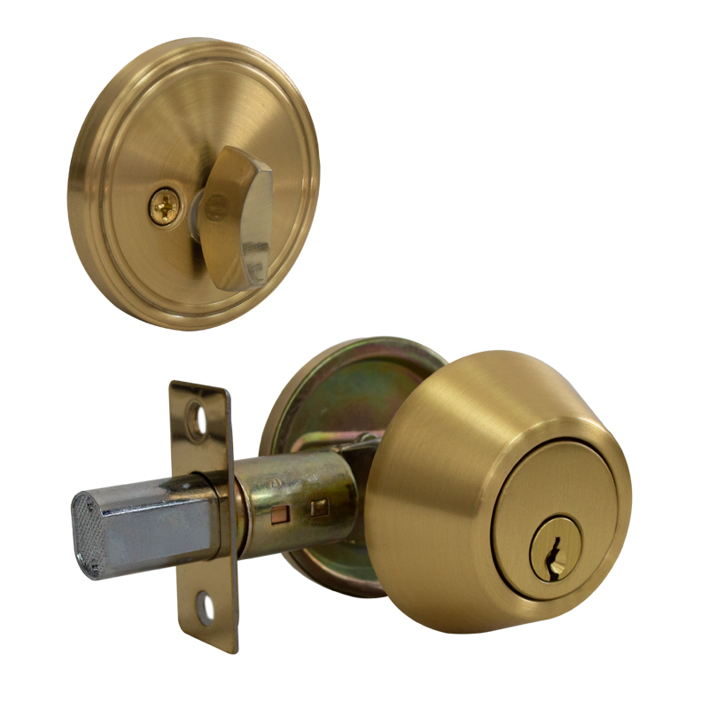 Cerrojo de Seguridad - Bronce Satinado