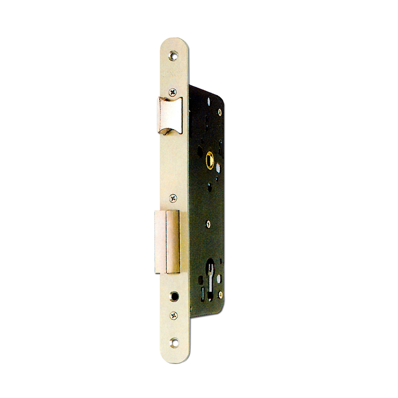 Cerradura de Seguridad Embutida Backset 50mm - Bronceada