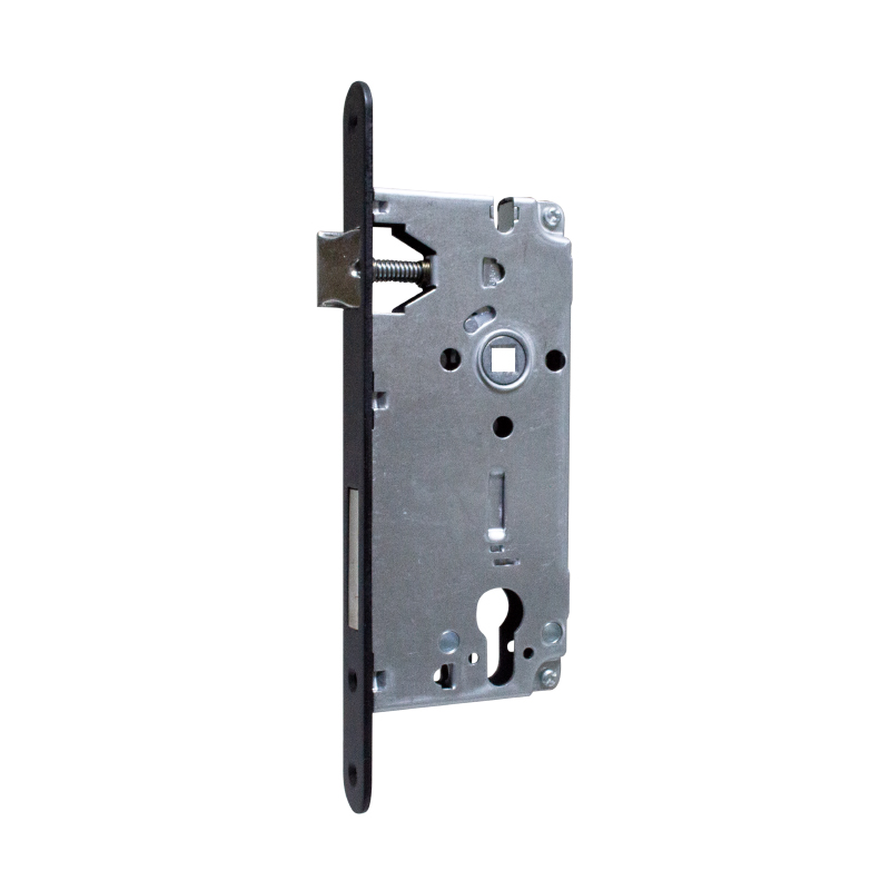 Cerradura de Seguridad Embutida Backset 50mm - Epoxi Negro