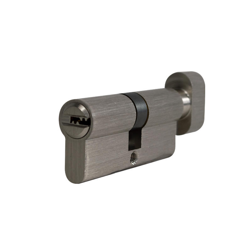 Cilindro Multipunto Llave/Seguro 70mm - Níquel