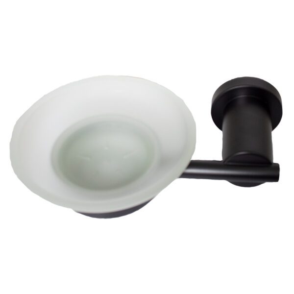 Jabonera Cristal BA17 - Jabonera Cristal BA17 Negro