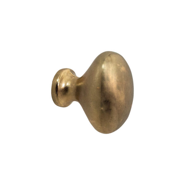 Pomo Oval Bronceado