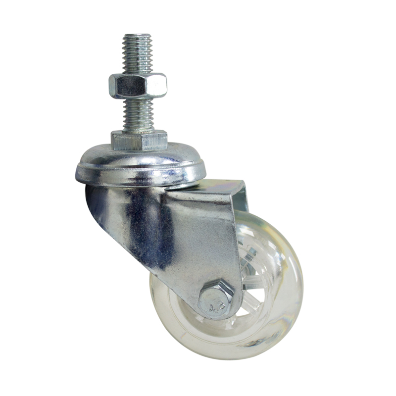 Rueda Giratoria Silicona - Giratoria con hilo 50x20 mm