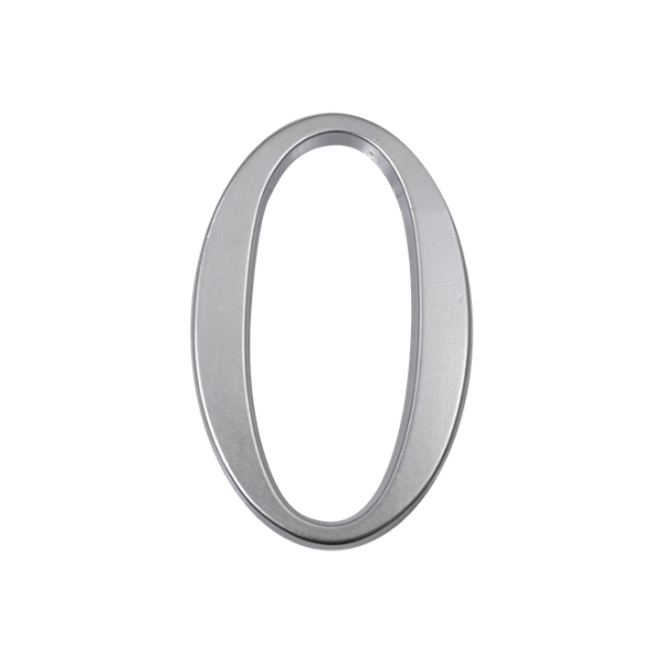Numero 0 10cms Cromo Satin