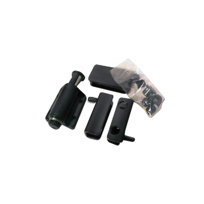 Bisagra Vidrio Rack C907A Negra