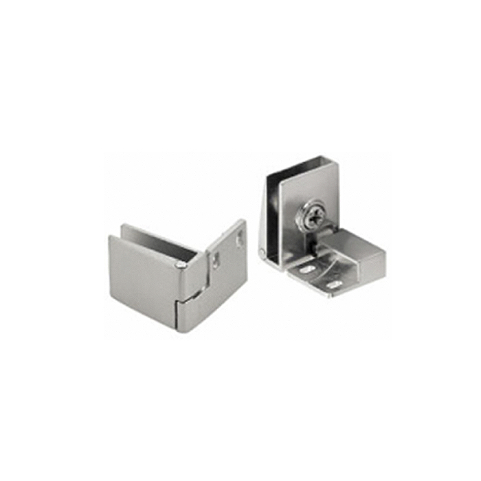Bisagra Vidrio C132 Niquel Satin