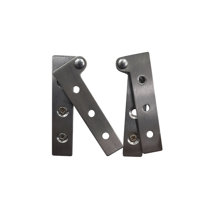 Quicio Mueble 6.5x1,4cm. Inox.(Par)