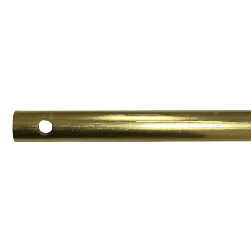 Barra Españoleta 1.20mt Bronce Pul.