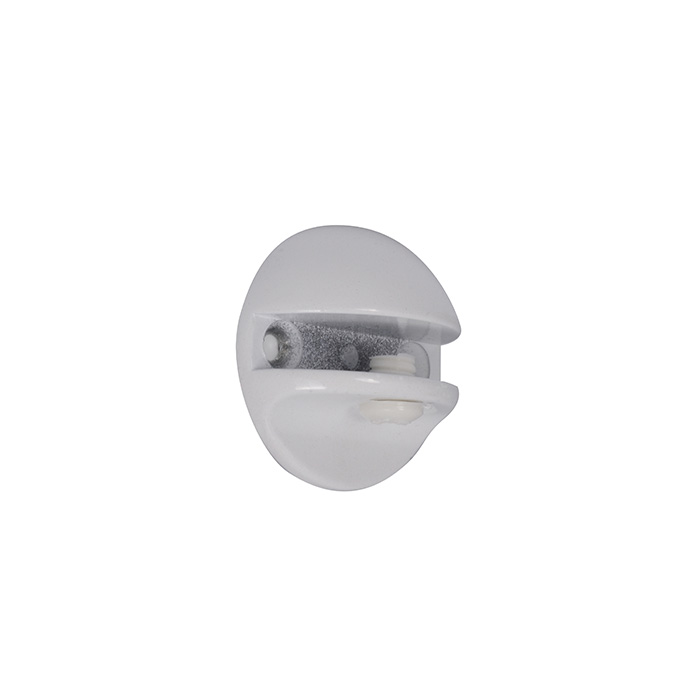 Sop. Vidrio (7mm) 1/2 Esfera Blan