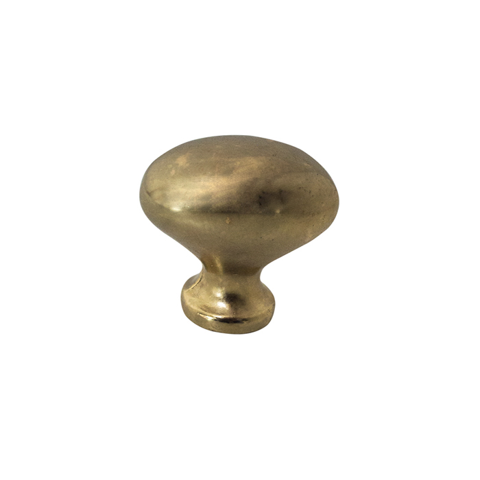 Pomo Oval Bronceado