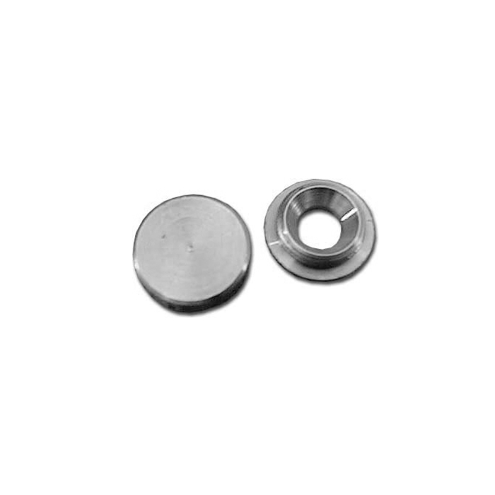 Tapa Tornillo Ni.Brillo 18 mm