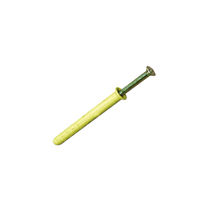 Tornillo Clavo 6x40mm Zc. Amarillo