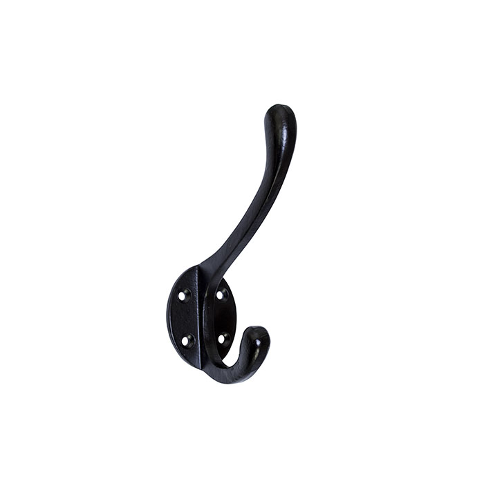 Percha Doble CI-Her-219 130mm Negro