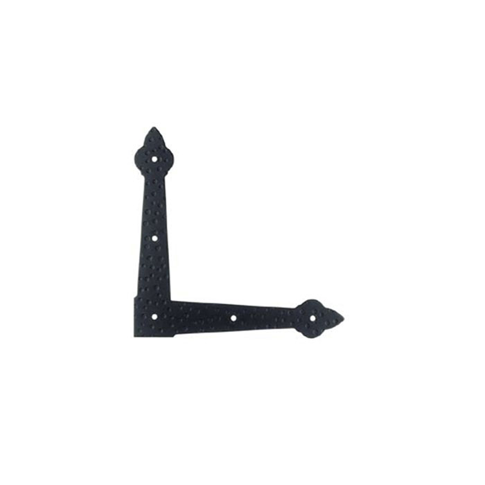 Escuadra Plana 125x125 negra