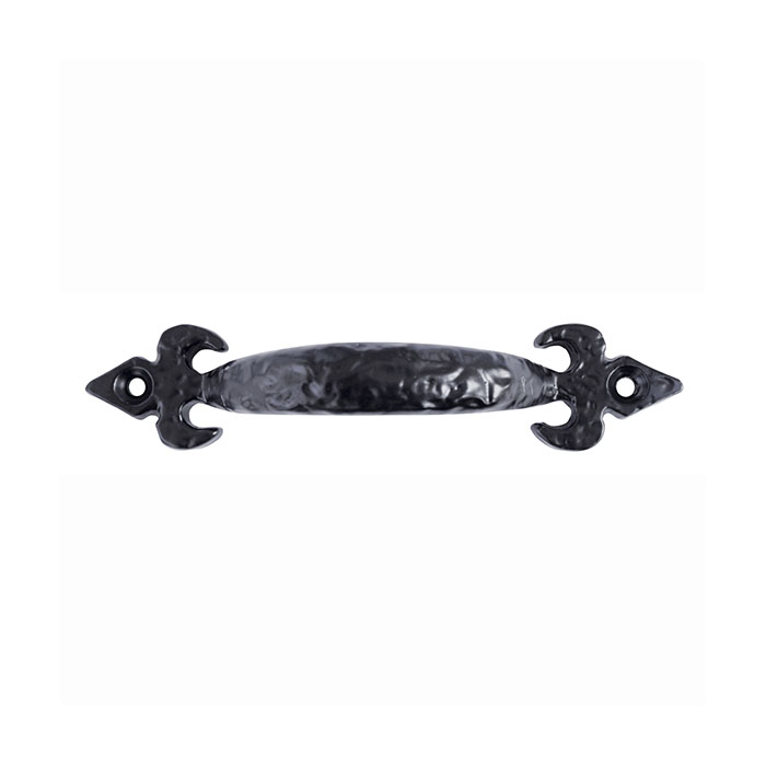 Manilla CI-Her-203 Flor Lys 125mm Negra