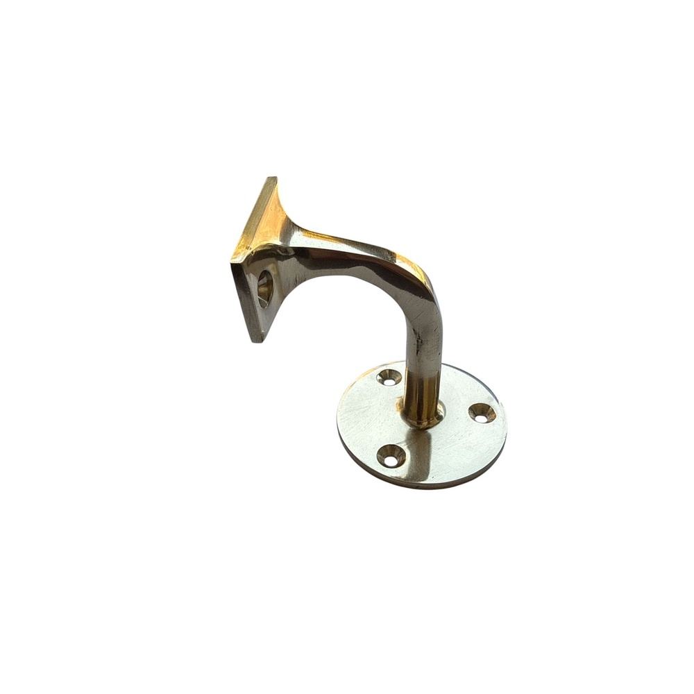 Soporte Pasamanos 75mm Bronce