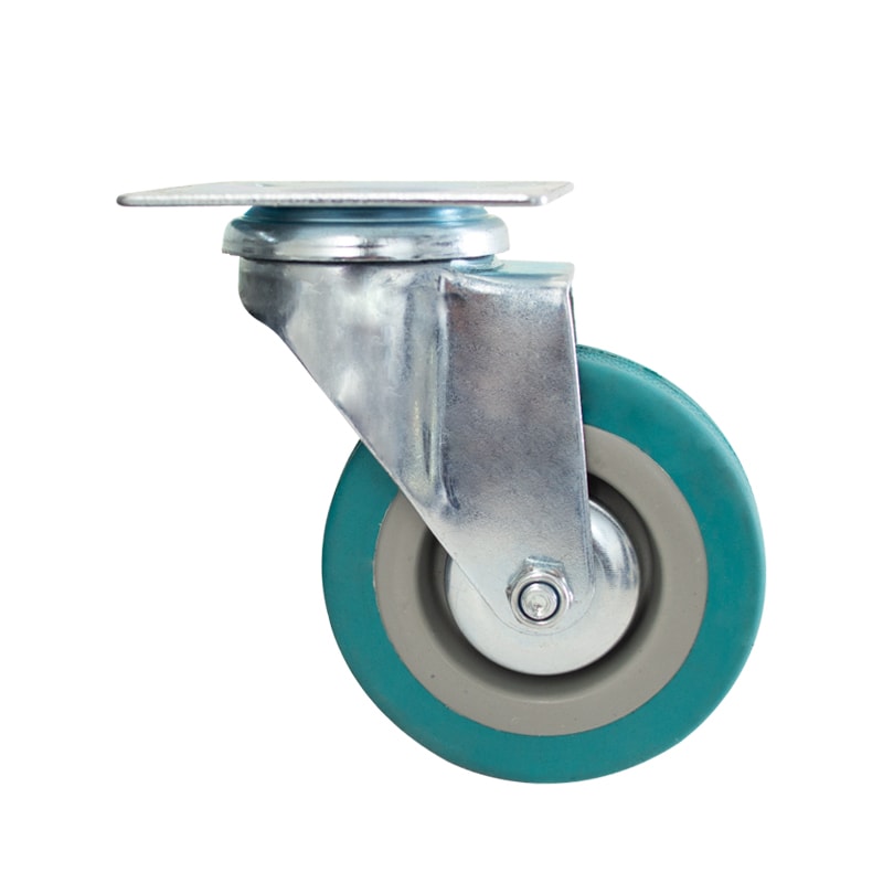 Rueda Giratoria de Goma - 100x27 mm